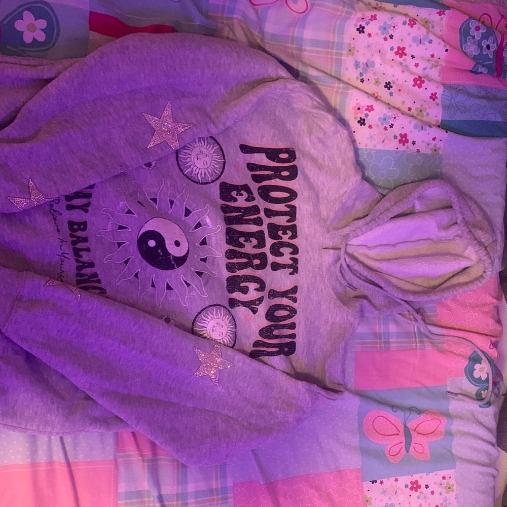 No Boundaries Light Gray Hoodie